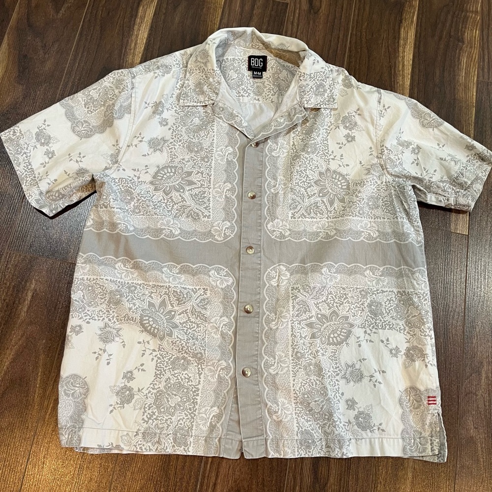 Y2K BDG Button Up